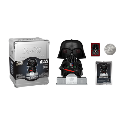 FUNKO POP! CLASSICS STAR WARS DARTH VADER LIMITED 10,000 PIECE [FUNKO SHOP EXCLUSIVE]*PREORDER*