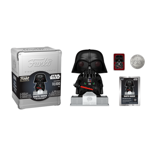 FUNKO POP! CLASSICS STAR WARS DARTH VADER LIMITED 10,000 PIECE [FUNKO SHOP EXCLUSIVE]*PREORDER*