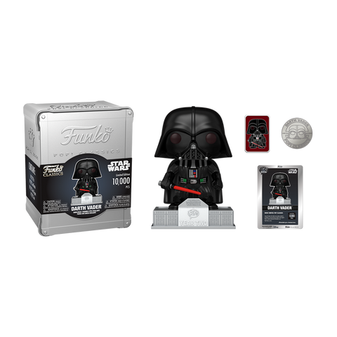 FUNKO POP! CLASSICS STAR WARS DARTH VADER LIMITED 10,000 PIECE [FUNKO SHOP EXCLUSIVE]*PREORDER*