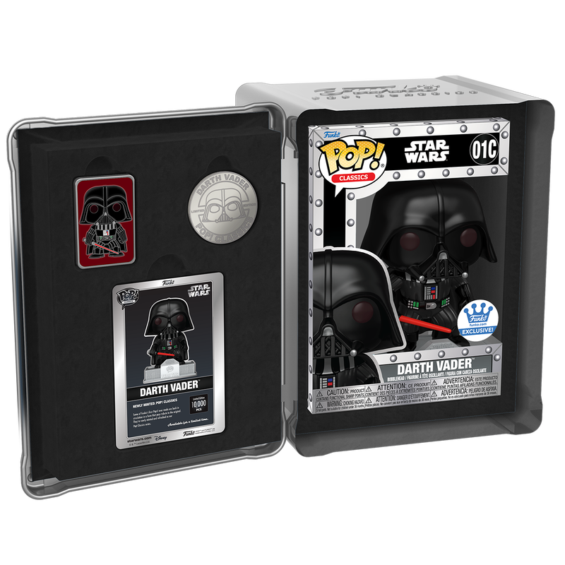 FUNKO POP! CLASSICS STAR WARS DARTH VADER LIMITED 10,000 PIECE [FUNKO SHOP EXCLUSIVE]*PREORDER*