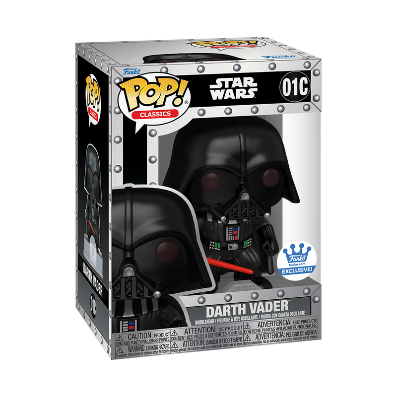 FUNKO POP! CLASSICS STAR WARS DARTH VADER LIMITED 10,000 PIECE [FUNKO SHOP EXCLUSIVE]*PREORDER*
