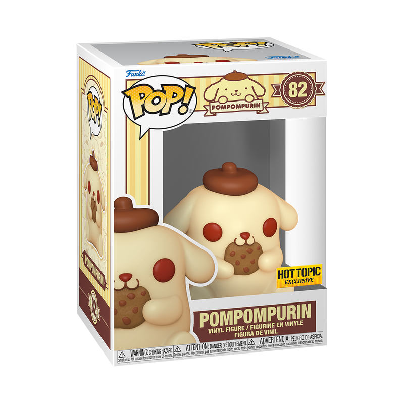 Sanrio Hello Kitty, Pompompurin Funko Pop! Figure (Hot Topic