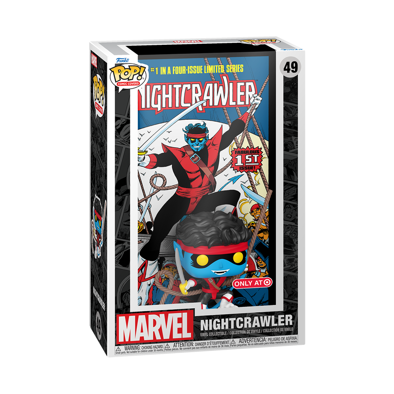 FUNKO POP! MARVEL COMIC COVERS X-MEN NIGHTCRAWLER #49 [TARGET EXCLUSIVE] *PREORDER*