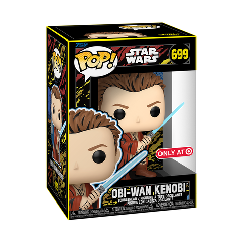 Funko Pop! Star Wars - Obi-Wan Kenobi (Padawan - Retro) #699 [Target Exclusive] *PREORDER*