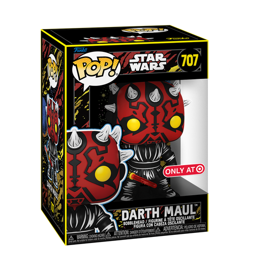 Funko Pop! Star Wars Darth Maul (Retro) #707 [TARGET Exclusive] *PREORDER*