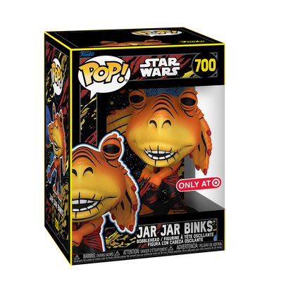 Funko Pop! Star Wars - Jar Jar Binks with Boom Balls (Retro) #700 [Target Exclusive] *PREORDER*