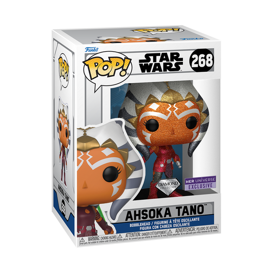 Funko Pop! Star Wars - Ahsoka Tano (Diamond) #268 [Her Universe Exclusive] *PREORDER*