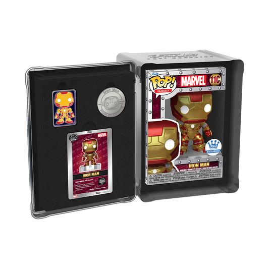 Funko Pop! MARVEL Classics Iron Man LIMITED 10,000 #11C [FUNKO SHOP Exclusive] *PREORDER*