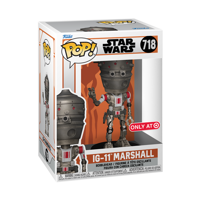 Funko Pop! Star Wars - IG-11 Marshall #718 [Target Exclusive] *PREORDER*