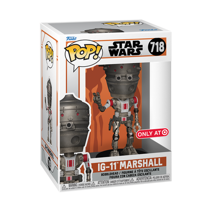 Funko Pop! Star Wars - IG-11 Marshall #718 [Target Exclusive] *PREORDER*