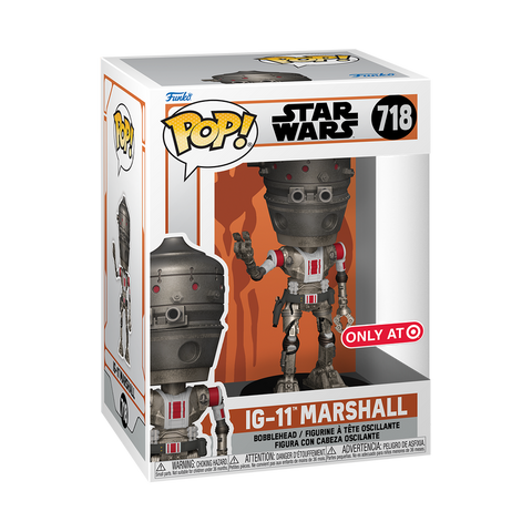Funko Pop! Star Wars - IG-11 Marshall #718 [Target Exclusive] *PREORDER*