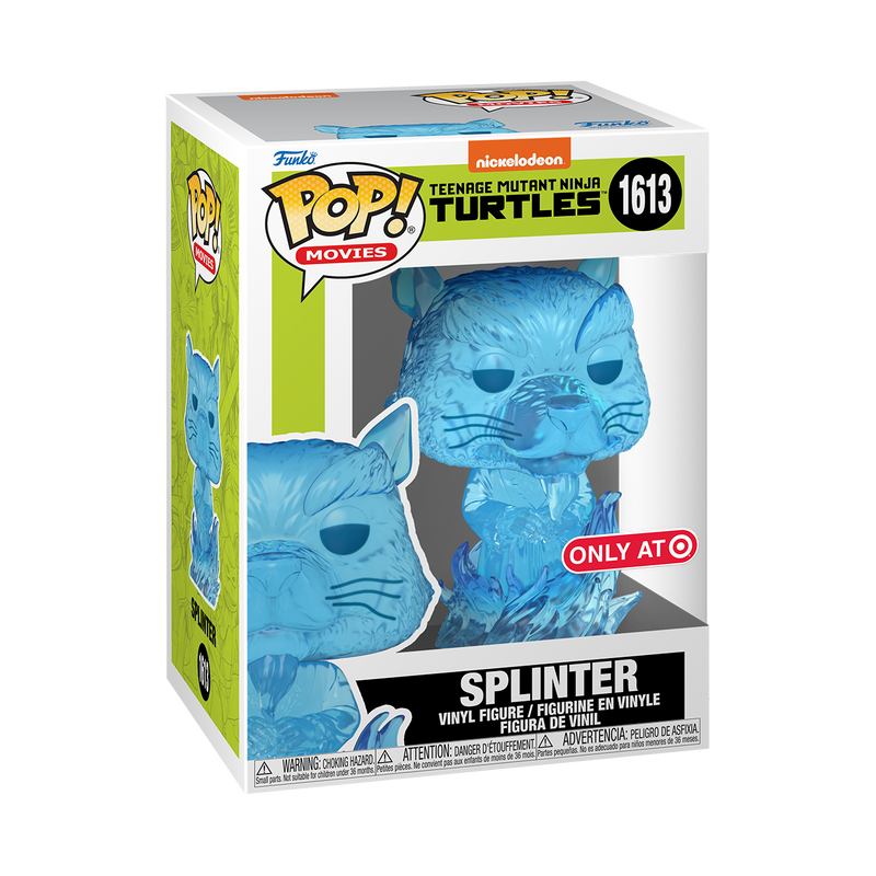 Funko Pop! Movies: Teenage Mutant Ninja Turtles - Splinter (Translucent) #1613 [Target Exclusive] *PREORDER*
