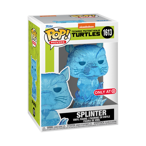 Funko Pop! Movies: Teenage Mutant Ninja Turtles - Splinter (Translucent) #1613 [Target Exclusive] *PREORDER*