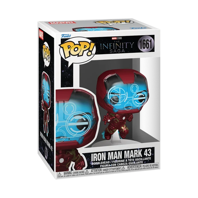 Funko Pop! Marvel: The Infinity Saga - Iron Man Mark 43 #1661 *PREORDER*