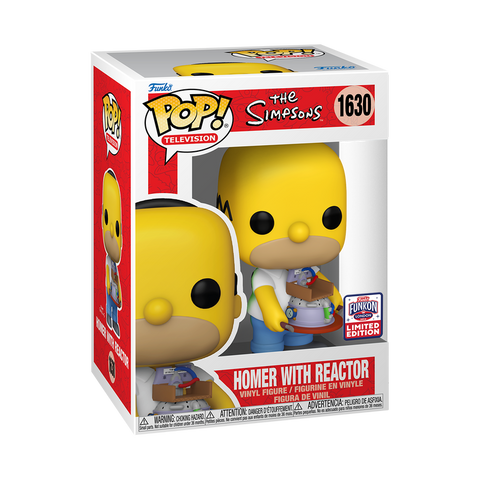 Funko Pop! Television: The Simpsons - Homer with Reactor #1630 [2024 London Funkon SHARED CONVENTION Exclusive]