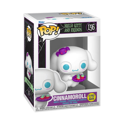 Funko Pop! Hello Kitty and Friends - Hello Kitty (GITD) #155 (COMMON & CHASE) / Cinnamoroll (GITD) #156 / Keroppi (GITD) #157 *PREORDER*