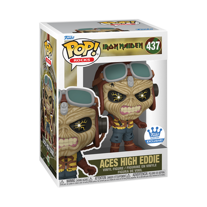 Funko Pop! Music: Iron Maiden - Aces High Eddie #437 [Funko Shop Exclusive]