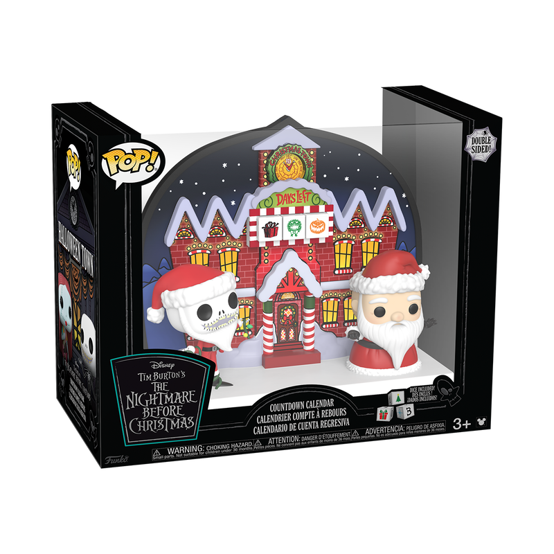 Funko Pop! Disney: The Nightmare Before Christmas - Dual-Sided Countdown Calendar