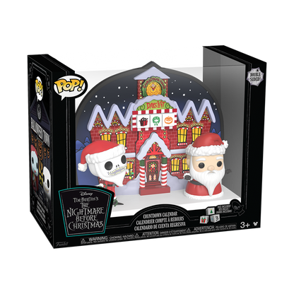 Funko Pop! Disney: The Nightmare Before Christmas - Dual-Sided Countdown Calendar