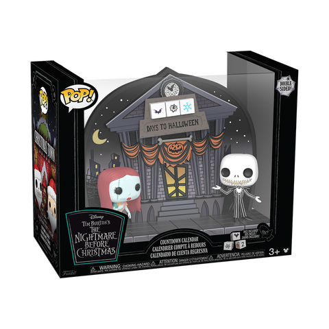 Funko Pop! Disney: The Nightmare Before Christmas - Dual-Sided Countdown Calendar