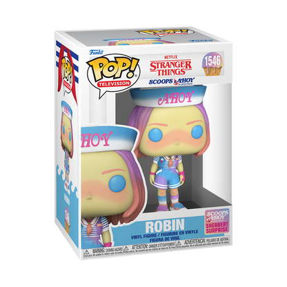 Funko Pop! Television: Stranger Things - Robin #1546 [Scoops Ahoy Sherbert Surprise] *PREORDER*