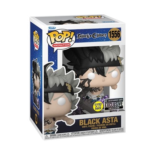 Funko Pop! Anime: Black Clover - Asta with Nero / Black Asta [GITD] / Fuegoelon / Julius / Klaus / Mimosa