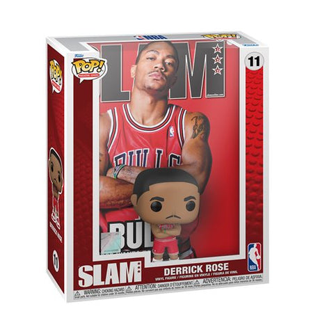 Funko Pop! Sports NBA - SLAM COVER with CASE DERRICK ROSE #11