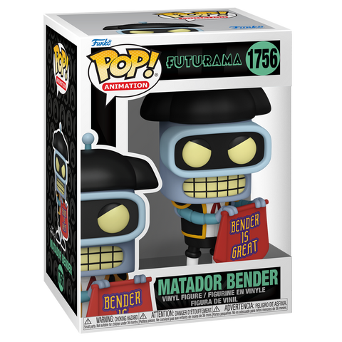 Funko Pop! Animation: Futurama - Matador Bender #1756