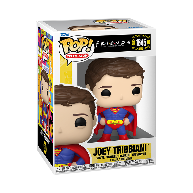 Funko Pop! Television: Friends - Chandler #1646 / Ross #1648 / Joey #1645 / Phoebe #1647 / Monica #1649 / Rachel #1650