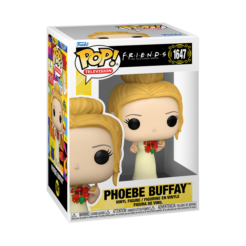 Funko Pop! Television: Friends - Chandler #1646 / Ross #1648 / Joey #1645 / Phoebe #1647 / Monica #1649 / Rachel #1650