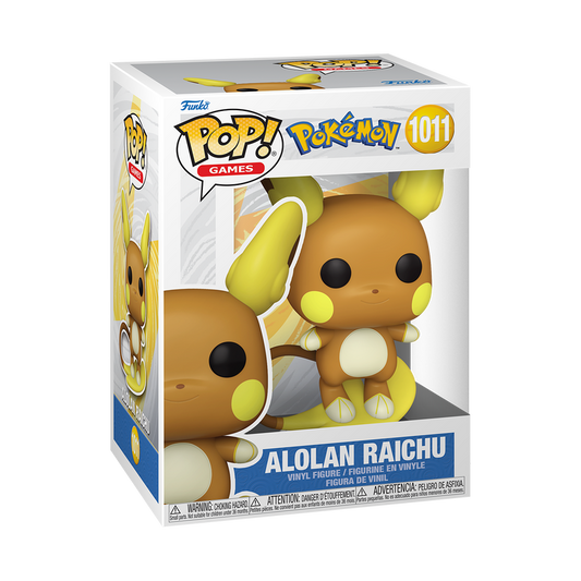 Funko Pop! Games: Pokemon - Alolan Raichu / Quaxly / Mimikyu