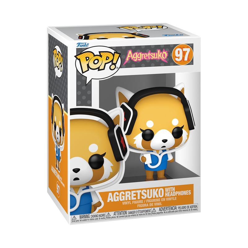 Funko Pop! Sanrio - Aggretsuko with Headphones #97