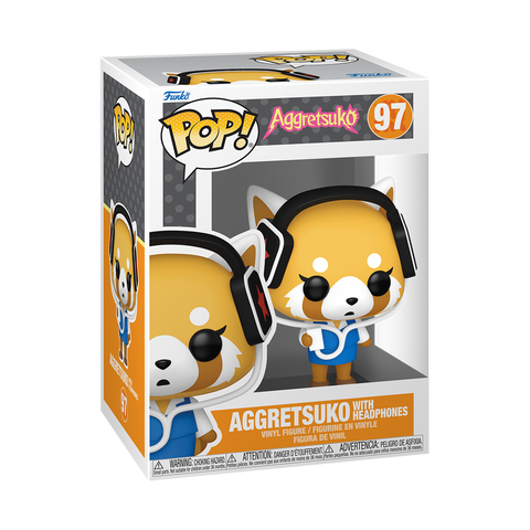 Funko Pop! Sanrio - Aggretsuko with Headphones #97
