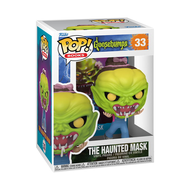 Funko Pop! Books: Goosebumps - The Haunted Mask #33 *PREORDER*