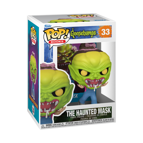 Funko Pop! Books: Goosebumps - The Haunted Mask #33 *PREORDER*