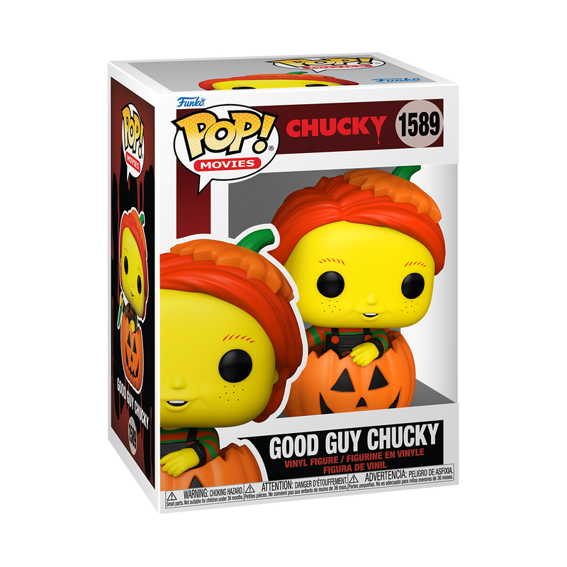 Funko Pop! Movies: Horror - Good Guy Chucky (Black Light) #1589 *PREORDER*