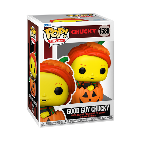 Funko Pop! Movies: Horror - Good Guy Chucky (Black Light) #1589 *PREORDER*