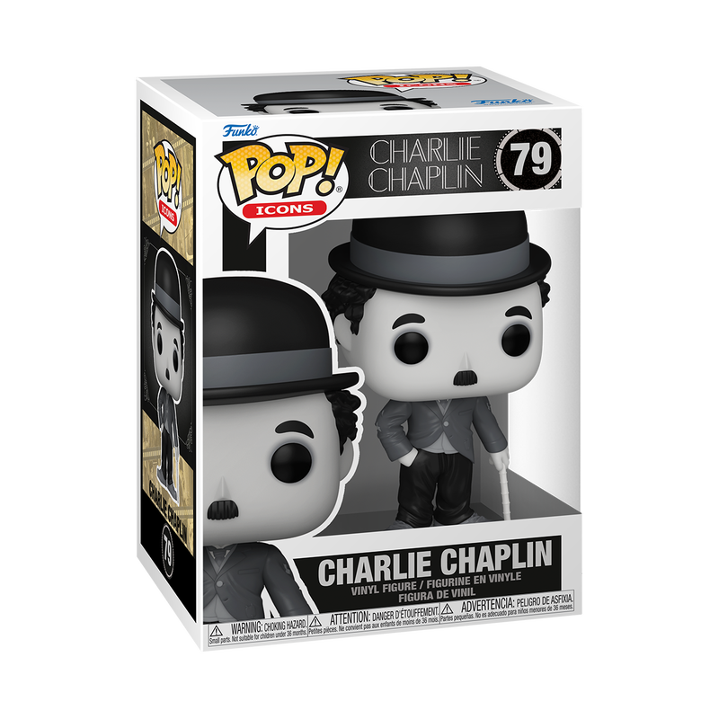 Funko Pop! Icons - Charlie Chaplin #79