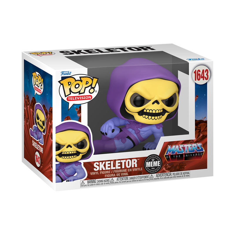 Funko Pop! Television: Masters Of The Universe - Skeletor (Skeletor Facts Meme) #1643