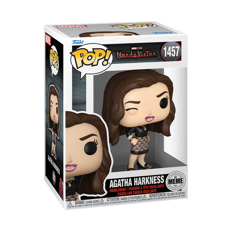 Funko Pop! Marvel: WandaVision - Agatha Harkness (Winking Meme) #1457