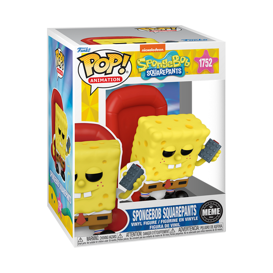 Funko Pop! Television - Spongebob Squarepants (Ight Imma Head Out Meme) #1752