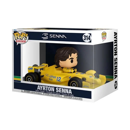 Funko Pop! Rides: Formula One (F1) - Ayrton Senna (McLaren Deluxe) #314