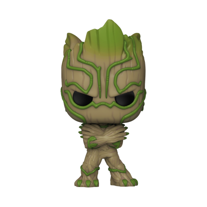 Funko Pop! Marvel: We Are Groot - Groot As Black Panther #1398 [Target Exclusive] *PREORDER*