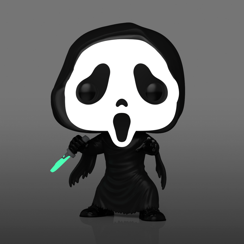 Funko Pop! Movies: Scream - Ghost Face Ghostface #1607 Glow [Amazon Exclusive - GITD]