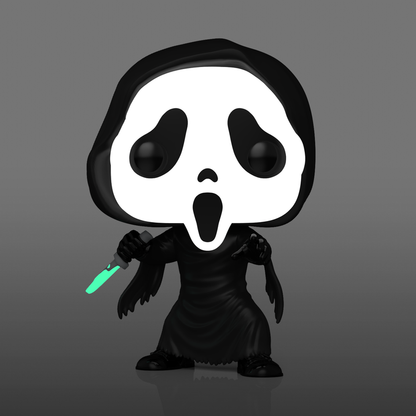 Funko Pop! Movies: Scream - Ghost Face Ghostface #1607 Glow [Amazon Exclusive - GITD]