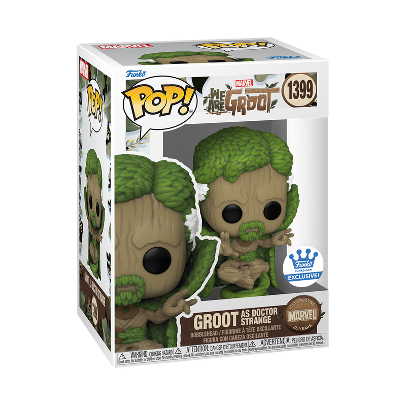Funko Pop! Marvel: We Are Groot - Groot As Doctor Strange #1399 [Funko Shop Exclusive] *PREORDER*