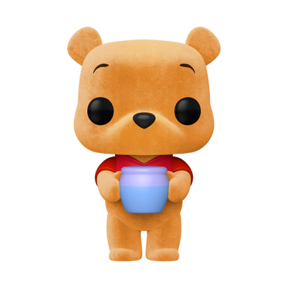 Funko Pop! Winnie The Pooh - Winnie The Pooh with Honey Pot (Flocked) #1512 [Funko Shop Exclusive]