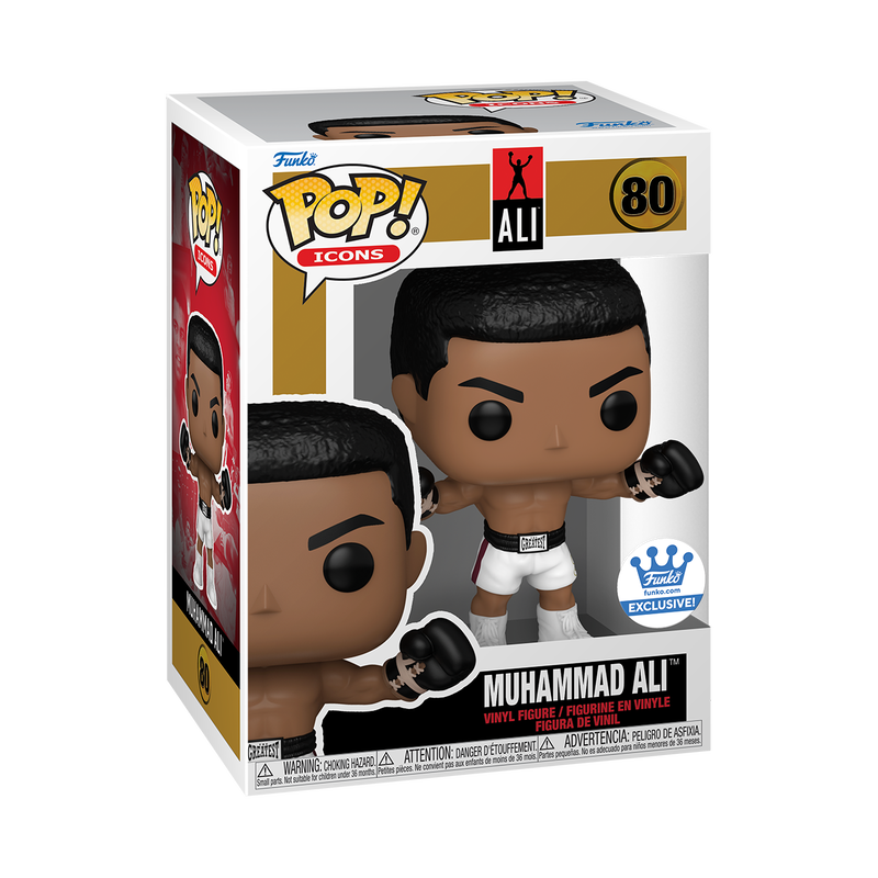 Funko Pop! Icons: Sports - Muhammad Ali (Arms Raised) #80 [Funko Shop Exclusive]