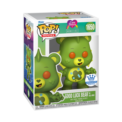 Funko Pop! Movies: Care Bears x Monsters - Good Luck Bear As Gill-Man #1650 [Funko Shop Exclusive - Limited 5,000pcs]