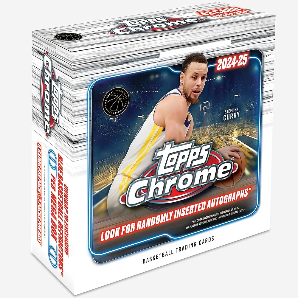 Topps Chrome Basketball 2024-2025 Blaster Box